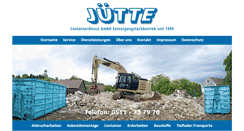 Desktop Screenshot of juette-entsorgung.com